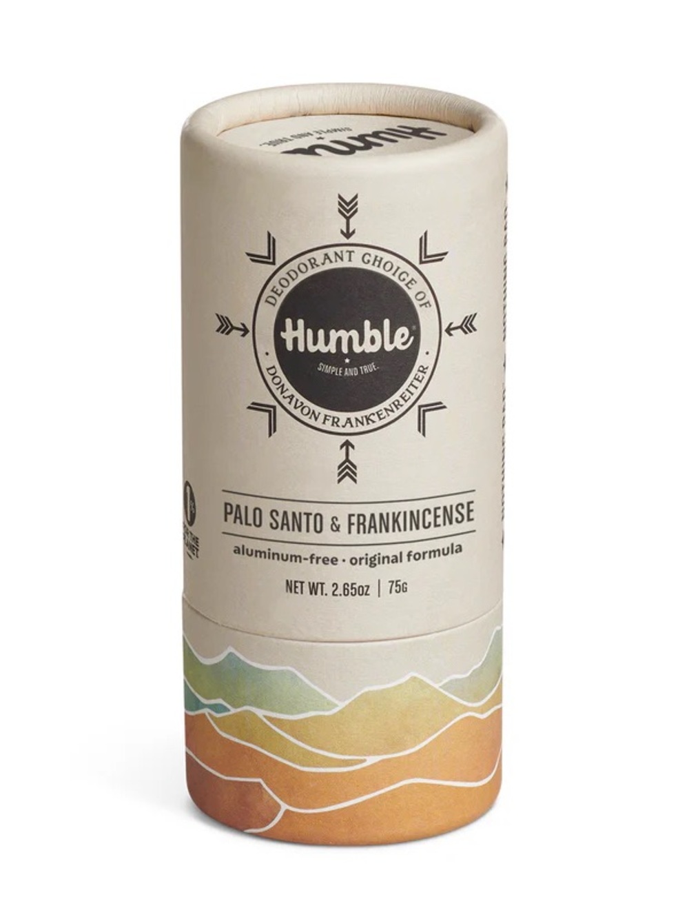 Humble Deodorant Palo Santo & Frankincense Stick - plastic free - brand new